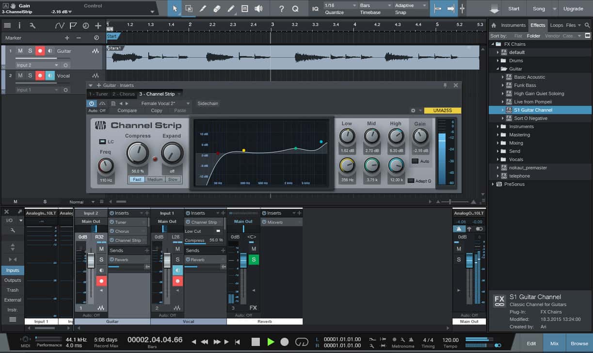presonus studio one prime